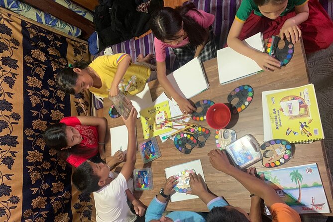1 day with our women empowerment and children development project - Playing with kids: sports, games, dancing, singing, and painting