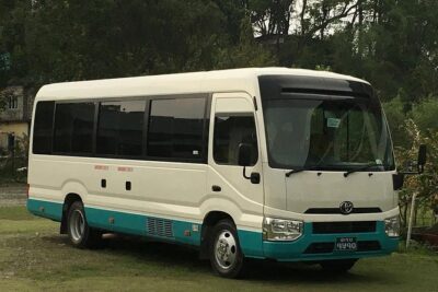 Ac Toyota Coaster Deluxe Coach Kathmandu to Pokhara - Flexible stops: bathroom breaks and meal timing on your terms