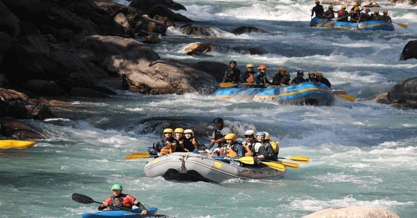 Beginner-Friendly Rafting Adventure on the Trishuli River - Trishuli Gorge: the narrow sections that make rapids feel closer
