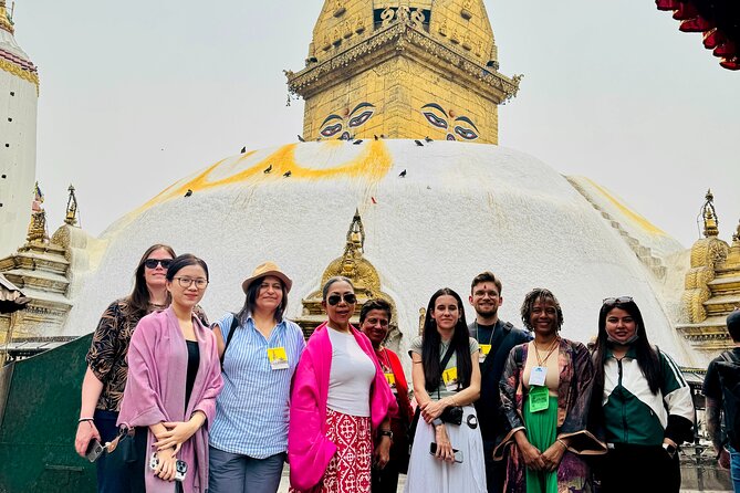 Chandragiri Cable Car & Monkey Temple Tour - Private/Group - Swayambhunath (Monkey Temple): stupa symbols plus Kathmandu’s best angles