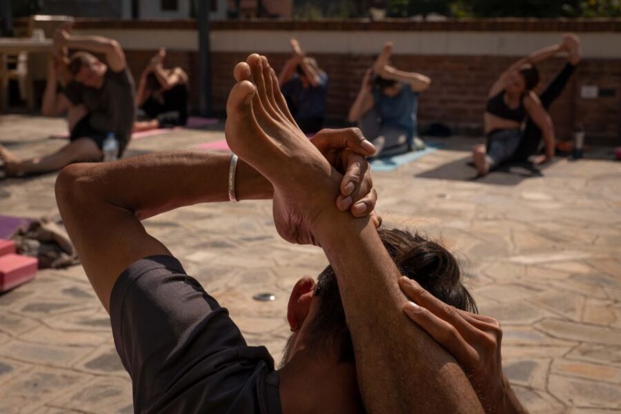 Day Yoga Meditation Retreat with Lunch, Kathmandu - Breathing and chanting: the part that makes the day feel complete