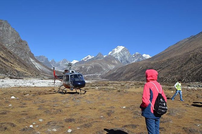 Everest Base Camp Helicopter Tour landing at Hotel Everest View - Why this is the fastest, most efficient Everest experience from Kathmandu
