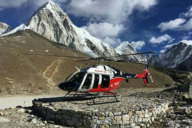 Everest Base Camp Helicopter Tour Stop at Hotel Everest View. - The return to Kathmandu: direct-or-via-Lukla based on fuel