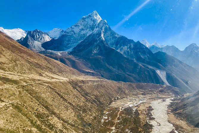 Everest Base Camp Helicopter Tour with Hotel Everest View Landing - Lukla refuel stop: a quick look at another Everest gateway
