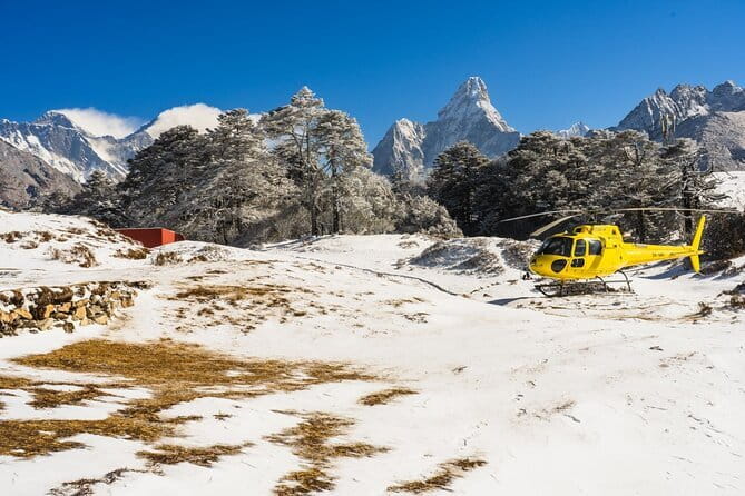 Everest Base Camp Helicopter Tour with Landing - A four-hour ticket to Everest views from Kathmandu