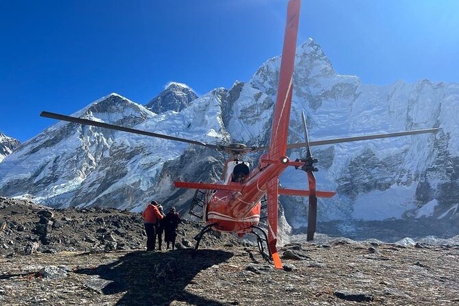 Everest Base Camp Tour & View Point by Helicopter from Katmandu - Kalapatthar landing: the classic Everest viewpoint in helicopter form