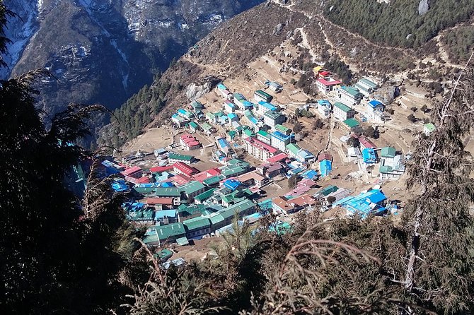 Everest Base Camp trek 12 days from Kathmandu - Phakding to Namche Bazaar: The Market Town at 3,440m