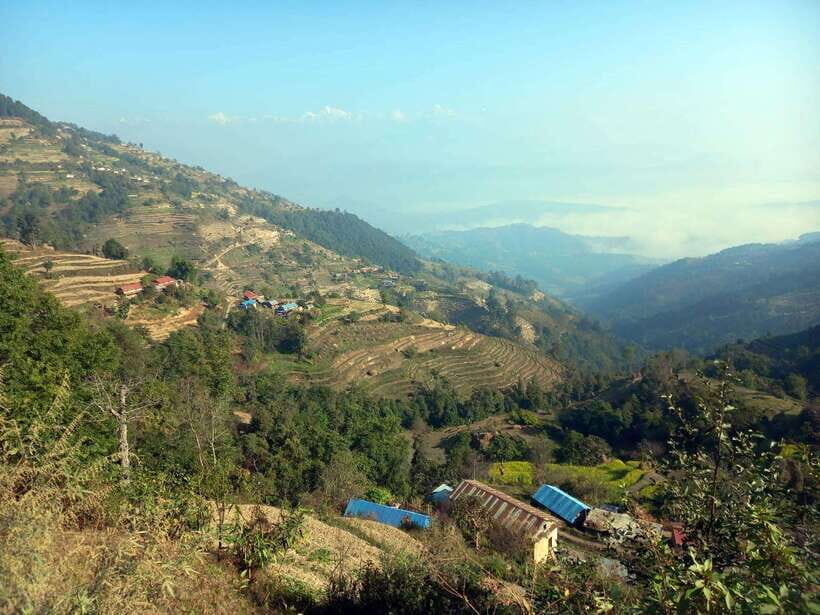 From Kathmandu: 3-Day Chisapani-Nagarkot Trek & Bhaktapur - Day 2: Chisapani to Nagarkot’s forests, terraced fields, and the climb back up