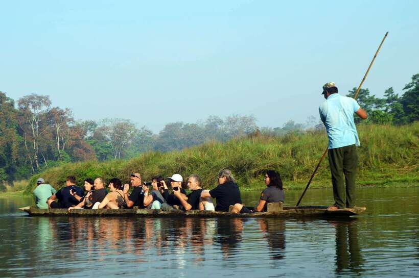 From Kathmandu/Pokhara: 2, 3, or 4-Day Chitwan Jungle Safari - Canoe on the Rapti River and the jungle walk