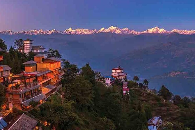 Full Day Bhaktapur Changunarayan And Nagarkot Tour in Nepal - Stop 1: Nagarkot View Tower and the Himalayan sunset plan