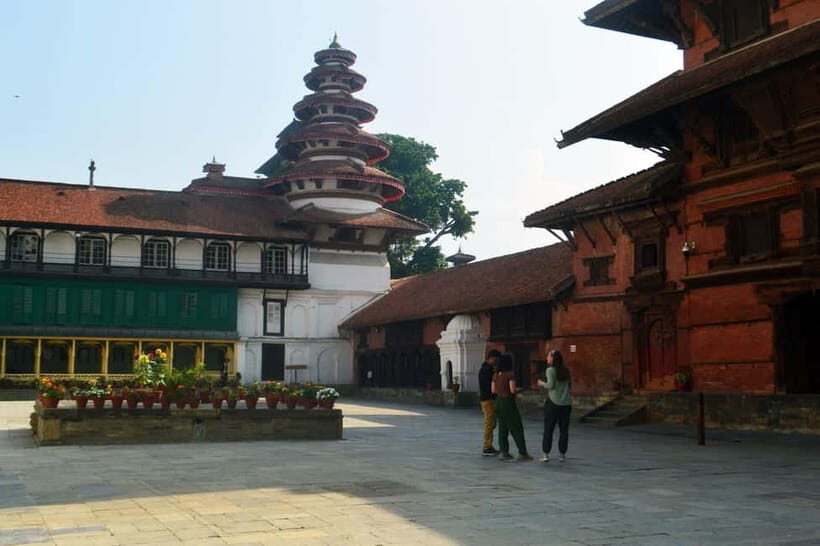 Kathmandu 4-Heritage Sites Tour - Boudhanath Stupa: a calmer hour in a loud city