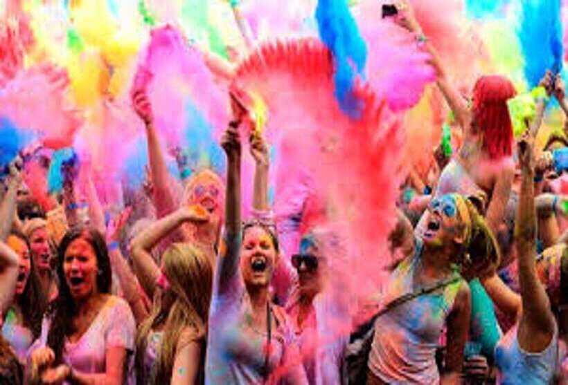Kathmandu Durbar Square | Holi Festival Celebration 2 March - Holika Dahan: the ritual that explains the fire photos