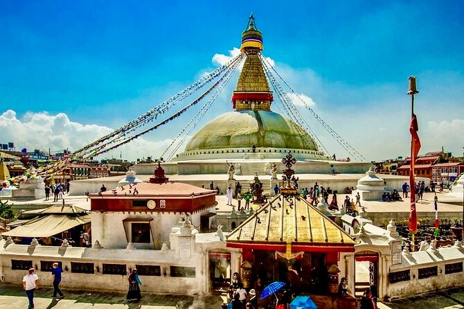 Kathmandu: Full Day Top 4 UNESCO Tour with Lunch - Private/Group - Stop 4 Boudhanath Stupa: The UNESCO Stop That Helps You Breathe