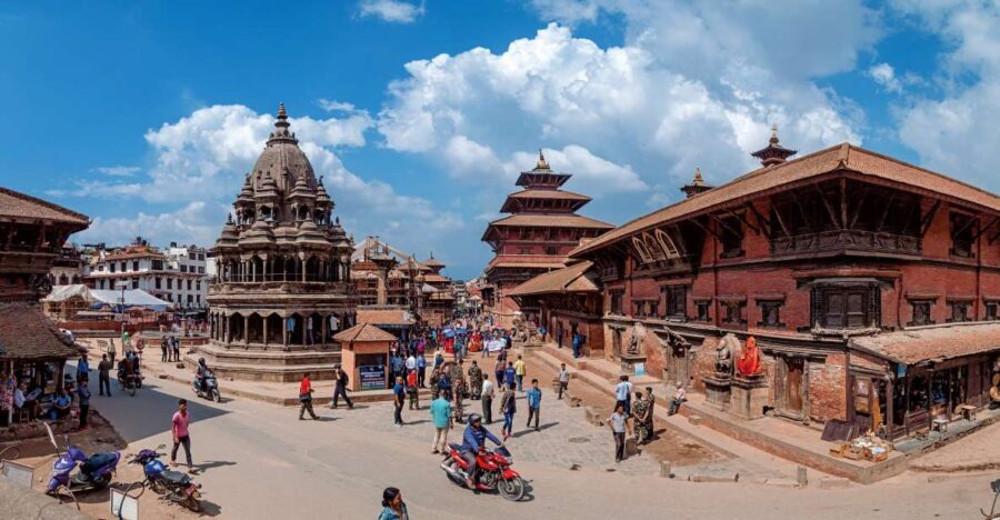 Kathmandu: Private Bhaktapur and Patan Sightseeing Tour - Patan Durbar Square: Malla Power, Red-Brick Floors, and the Stone Krishna Mandir