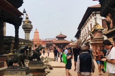 Kathmandu Sightseeing Tour with Car and Guide - Thamel pickup: the easiest start to a temple day
