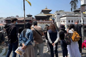 Kathmandu: Top 4 UNESCO Tour with Lunch - Private/Group - Swayambhunath Monkey Temple: the hilltop that frames the valley