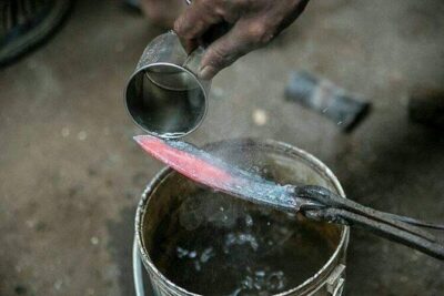 Knife (Khukuri) Making Workshop- Forge of the Gurkhas - Meeting Indra in his forge: Kathmandu’s most real kind of workshop