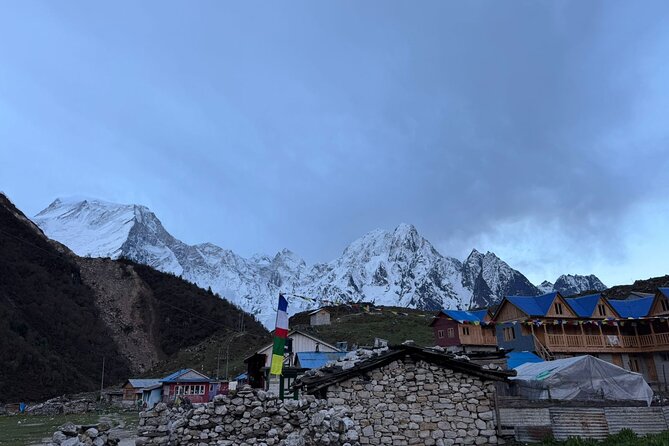 Manaslu Circuit Trek - 14 days of Himalayan Adventure - Samdo and prayer-flag country: rising into rockier trail days