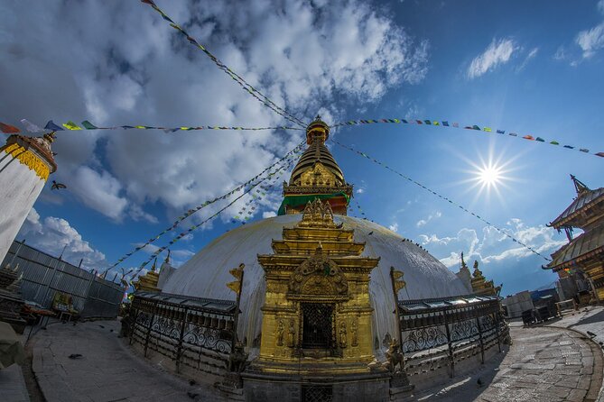 Monkey Temple - Swayambhunath Tour - Private/Small Group - Manjushree Temple: the Kathmandu-from-a-lake legend, plus a west-side view