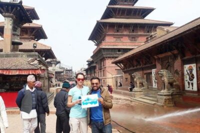 Private Kathmandu Sightseeing Tour | UNESCO World Heritage sites - Stop 1: Swayambhunath Monkey Temple and the view-from-the-top feel