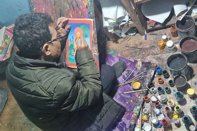 Thangka Painting Workshop - Choosing one of three thangka designs (and why that’s the point)